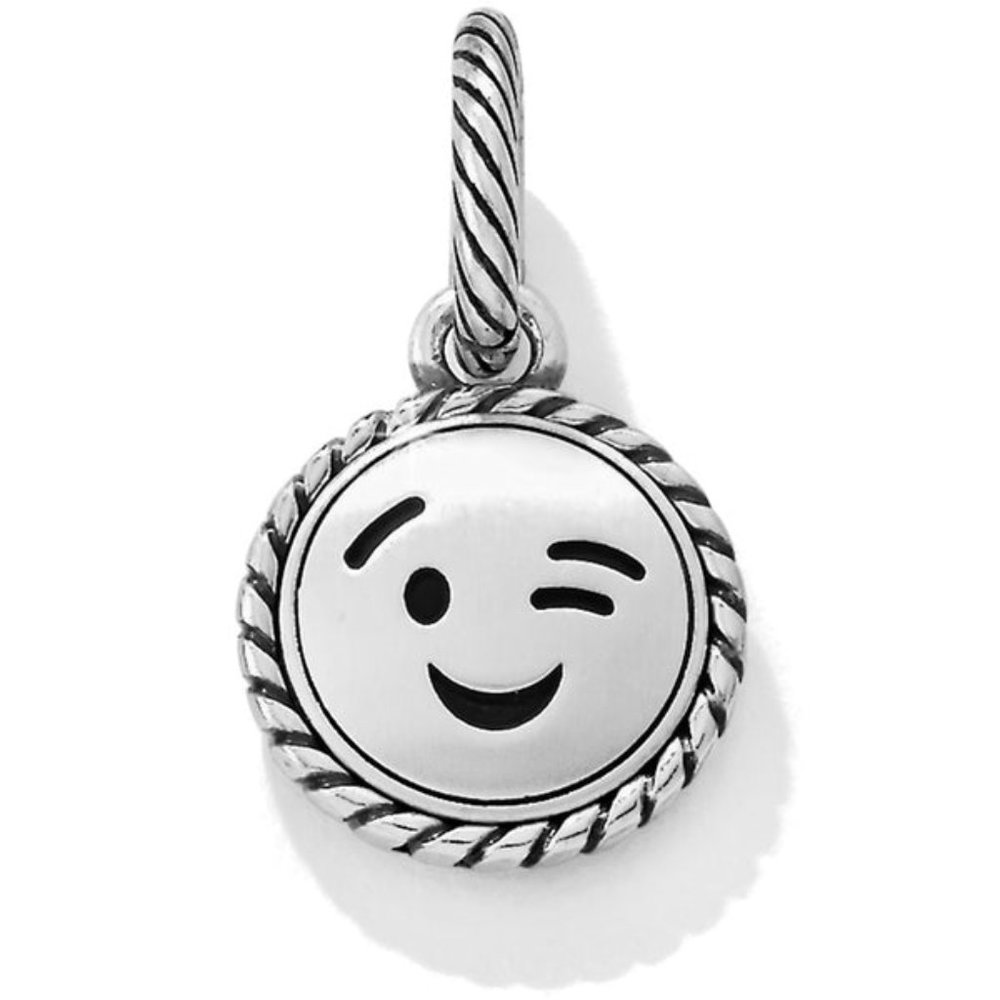 Brighton Silver Dangle Wink Wink Charm